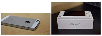 iphone 5 silver factory unlocked works with any carrier - $490 1