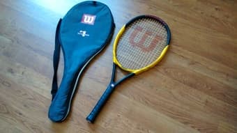 Wilson Tennis Racket in great condition with cover - $50 1