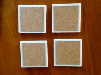 Berkshire Hathaway - Warren Buffet - Charlie Munger Coaster Set - $20 2