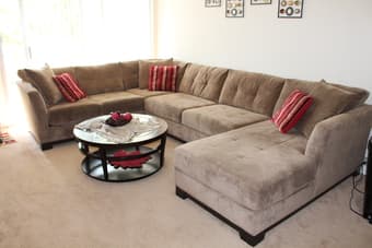 Macy's Elliot 3-Piece Sectional Sofa - LIKE NEW - $999 1