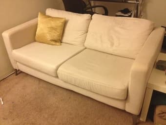 Couch, Bed and desk for sale 1