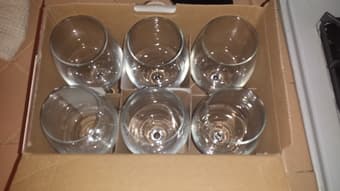 Wine glass set - $30 (Excellent condition) 2