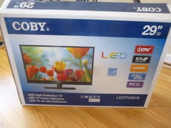 Coby 29” LED HD TV 160$ self-pick up Menlo Park 3