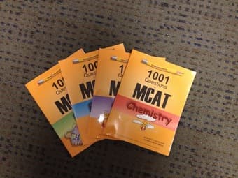Exam Krackers MCAT 1001 Question Books 1