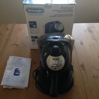 De'Longhi Espresso and Cappuccino Maker, like new 1