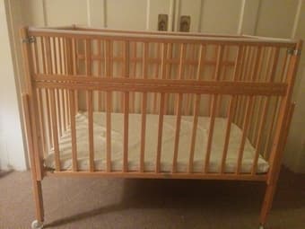 baby crib and window fan 2