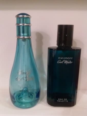 (2) Davidoff Cool Water Perfume for Women and Men - $20 1