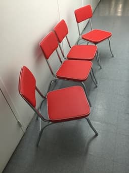 Dining Table & Chairs - $150 2