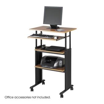 Stand-up Adjustable Height Computer Workstation (Safco Products) 1