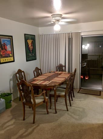 Seeking roommate to share cozy 3bed/2ba apt near SCU - Dec. 1st 2