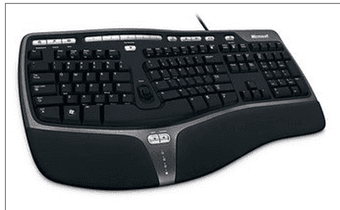 Microsoft Natural Ergonomic Keyboard $20 1