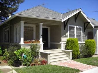 1BR for rent in charming 2BR Palo Alto house. Available 1 December. 1