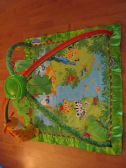 Peg Perego Pliko P3 stroller, Fisher-Price Rainforest gym 2