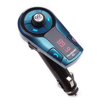 Wireless In-Car Bluetooth FM Transmitter, hands free music control 1