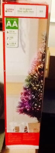 Optic fiber Christmas Tree 2
