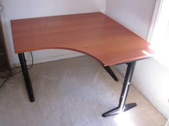For Sale: Sturdy corner desk, $75 OBO 1