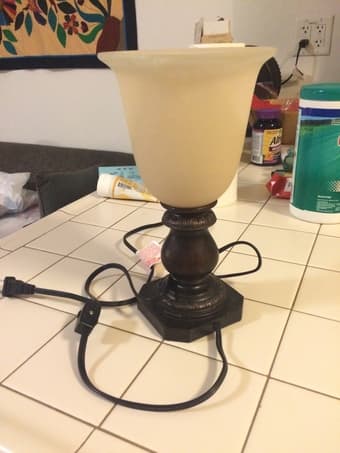 Bed lamp for only 5 dollars 1