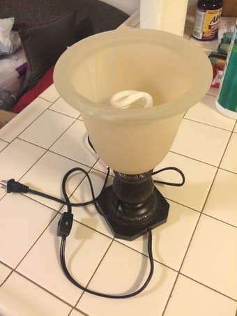 Bed lamp for only 5 dollars 2