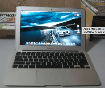 Apple MacBook Air A1370 11.6" Laptop - MC968LL/A (July, 2011) - $490 1