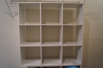 FS: 2 Closetmaid 9-Cube Organizers in white 1