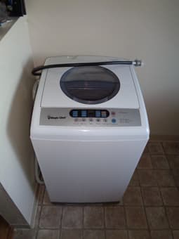 Magic Chef 1.6 cu. ft. Top Load Portable Washer under warranty - $210 1