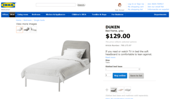 SALE: Bed, Table, Microwave 3