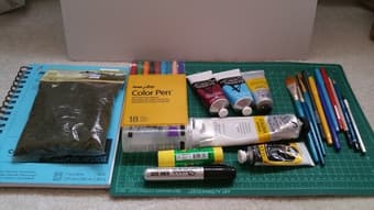 CHINLANG41/42/43, ARTSTUDI160 art supplies package, HISTORY106A/B 1
