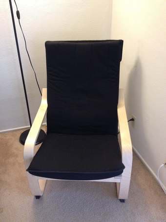 Armchair and shelve bought this summer 1