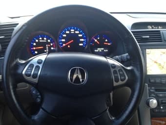 White Acura TL 3
