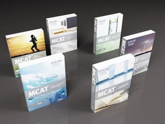 Kaplan MCAT prep books - $100 OBO 1