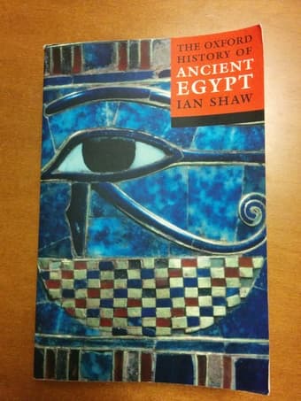 The Oxford History of Ancient Egypt 1