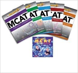MCAT Prep Books - GOOD DEAL - $50 - complete set 1