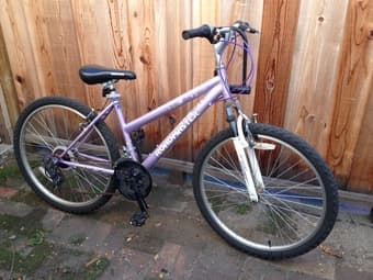 Bicycle with U-lock - $80 1