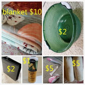 Moving Sale! Water boiler blanket pens lamp binder pillow 2