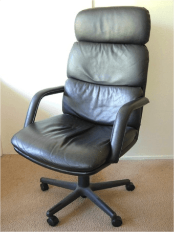 High-Back Executive Leather Chair - $50 1