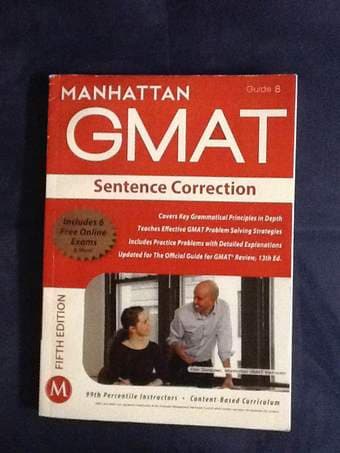 Officla GMAT Review + Manhattan GMAT Sentence Correction $15 OBO 2