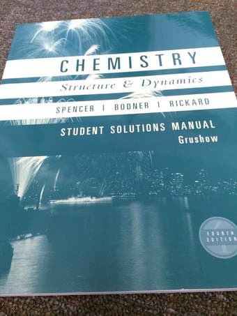 CHEM 31 Textbook & Student Solution Manual 2