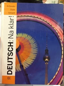 Deutsch: Na Klar! 6th Edition for $120 1