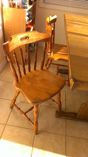 Dining Room table and chairs (5 piece set) $100 3
