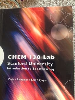 Books for chem 33, chem 35, chem 130 and labs -$50 for all 2