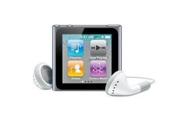 8GB Silver Apple iPod Nano 6th Generation - $75 1