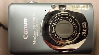 Digital camera, Canon PowerShot SD1200 IS, $80 1