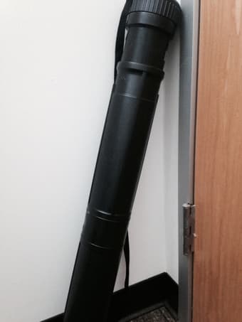 Poster carrying tube - $15 1