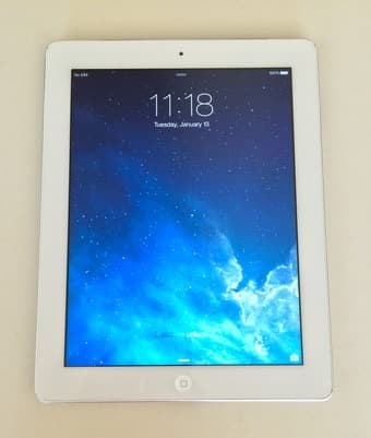 iPad, 3rd Gen, 64 GB, Wi-Fi + Cellular (AT&T), White - $300 3