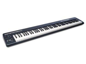 M-Audio Keystation 88 Keyboard Midi Controller + Pedal + Stand - $200 1