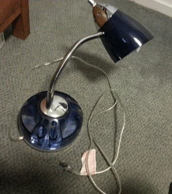 Desk lamp $5 1