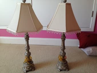 Two stylish lamps - $30 - Palo Alto 1