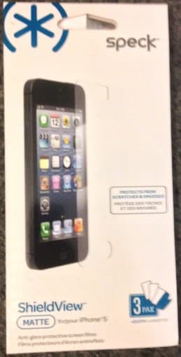 speck iPhone 5/5s screen covers (2 left from 3 pack) - $5 1