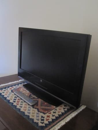 Roku 3 and Flat Screen TV with Built-in DVD for Sale for $200 2