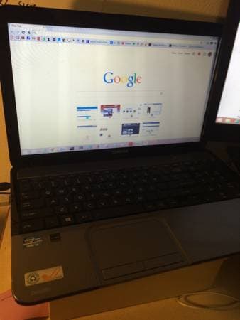 Toshiba Satellite L855-S5119 15.6" Laptop 4GB RAM i3 - $300 1